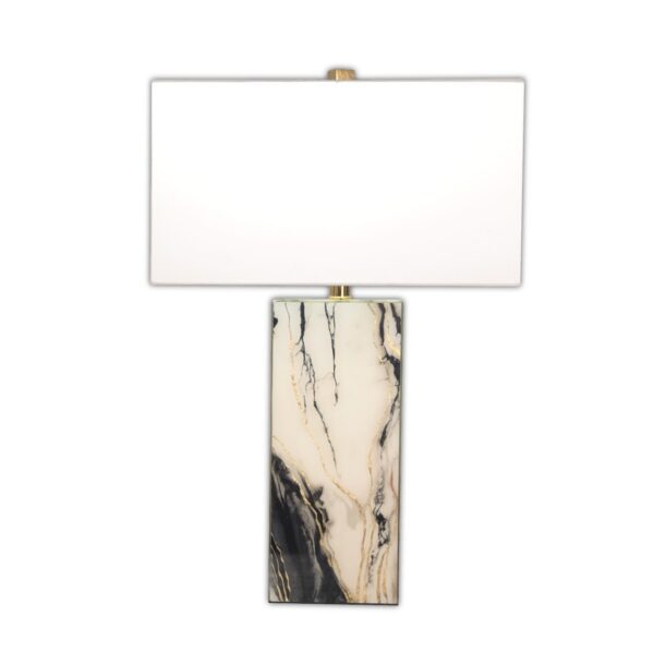 Gilded Marble Lamp