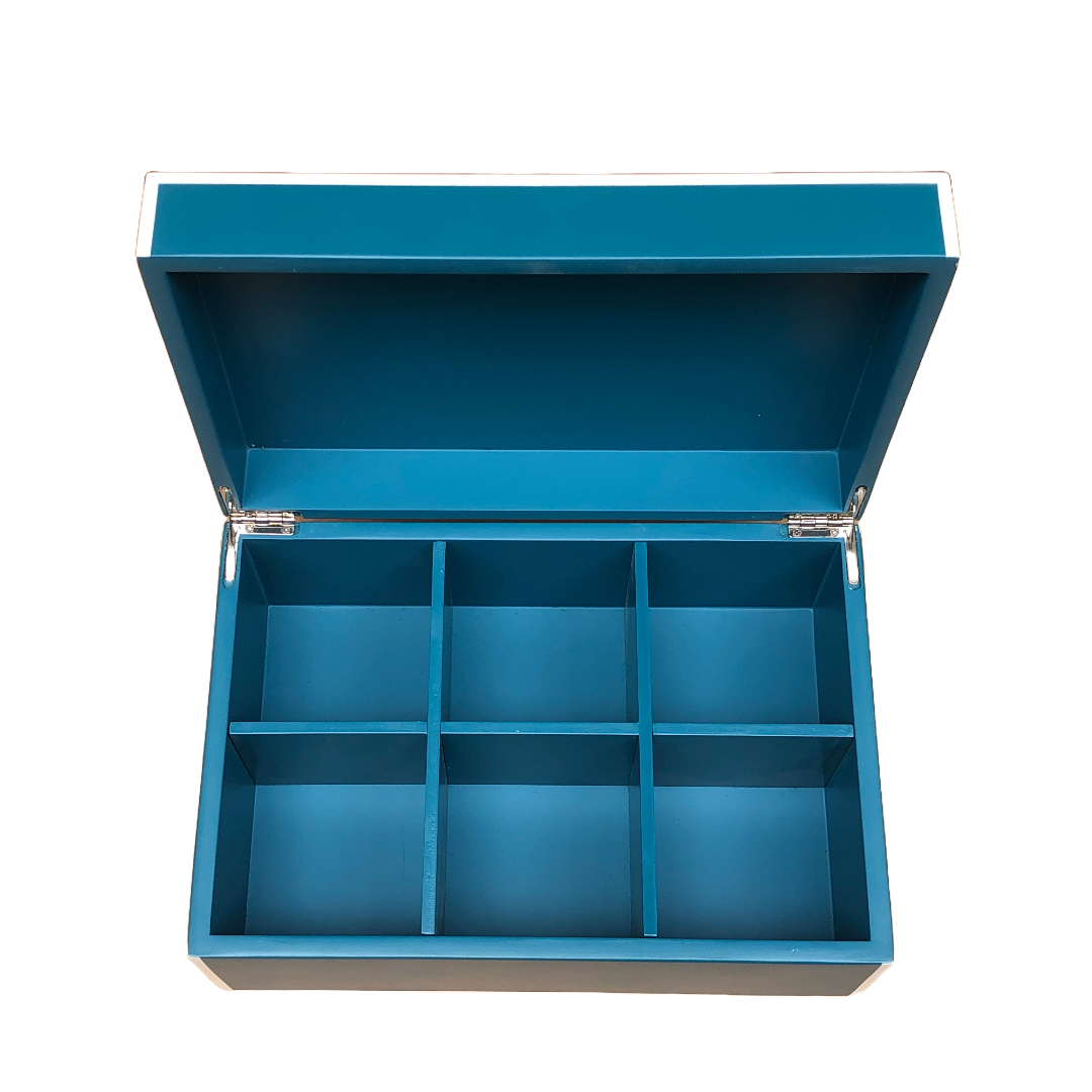 Dark Blue Lacquer Box